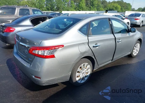 2013 Nissan Sentra Sv из США, поврежденный, VIN 3N1AB7AP0DL713379